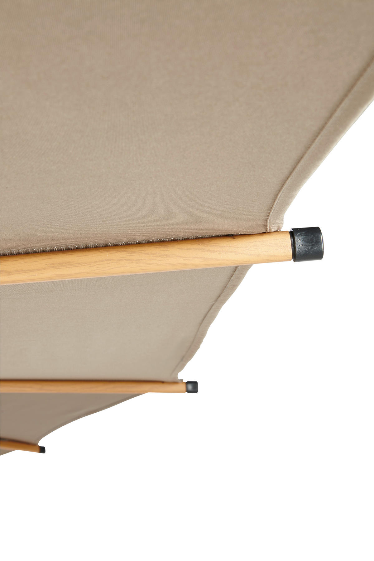 DVOJITÝ SLUNEČNÍK 208/236/400 cm - šedohnědá, Moderní, kov/textil (208/236/400cm) - Ambia Garden