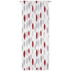 ZATEMŇOVACÍ ZÁVES, black-out (neprepúšťa svetlo), 135/245 cm - červená, Konventionell, textil (135/245cm) - Esposa