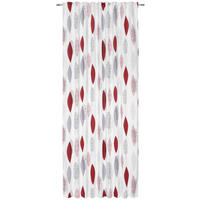 ZATEMŇOVACÍ ZÁVES, black-out (neprepúšťa svetlo), 135/245 cm - červená, Konventionell, textil (135/245cm) - Esposa