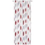 VERDUNKELUNGSVORHANG black-out (lichtundurchlässig)  - Rot, KONVENTIONELL, Textil (135/245cm) - Esposa