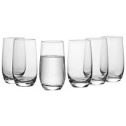 Becher-Set 6-teilig - Klar, Basics, Glas (7/13/7cm) - LEONARDO