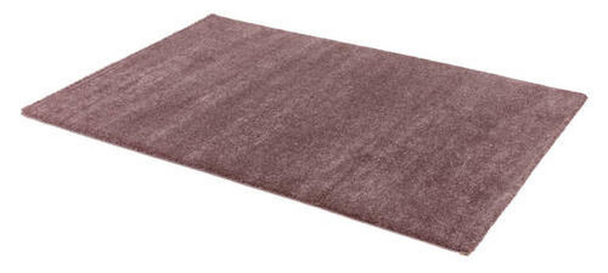 WEBTEPPICH 160/230 cm Aubergine  - Aubergine, Basics, Textil (160/230cm) - Novel