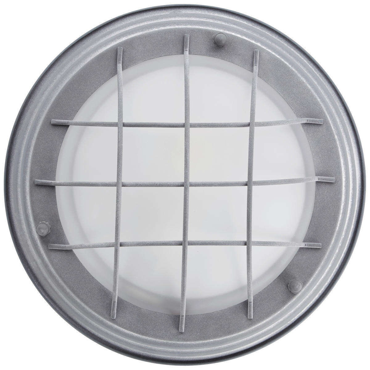 DECKENLEUCHTE  29/10 cm    - Grau, KONVENTIONELL, Glas/Metall (29/10cm) - Brilliant