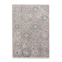 VINTAGE-TEPPICH 133/190 cm Gravina Blau  - Blau, KONVENTIONELL, Textil (133/190cm)