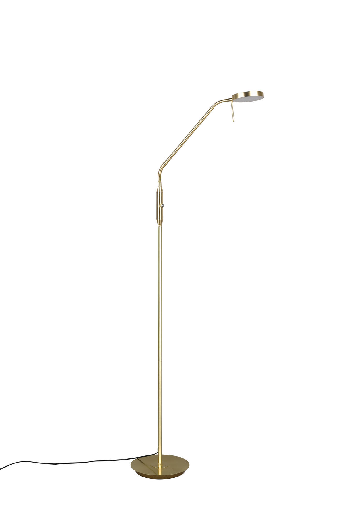 LED-STEHLEUCHTE - Messingfarben, Basics, Metall (145/25/50cm) - Trio Leuchten