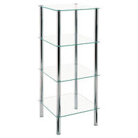 REGAL boje kroma  metal, staklo  - boje kroma, Design, staklo/metal (39/107/39cm) - Boxxx