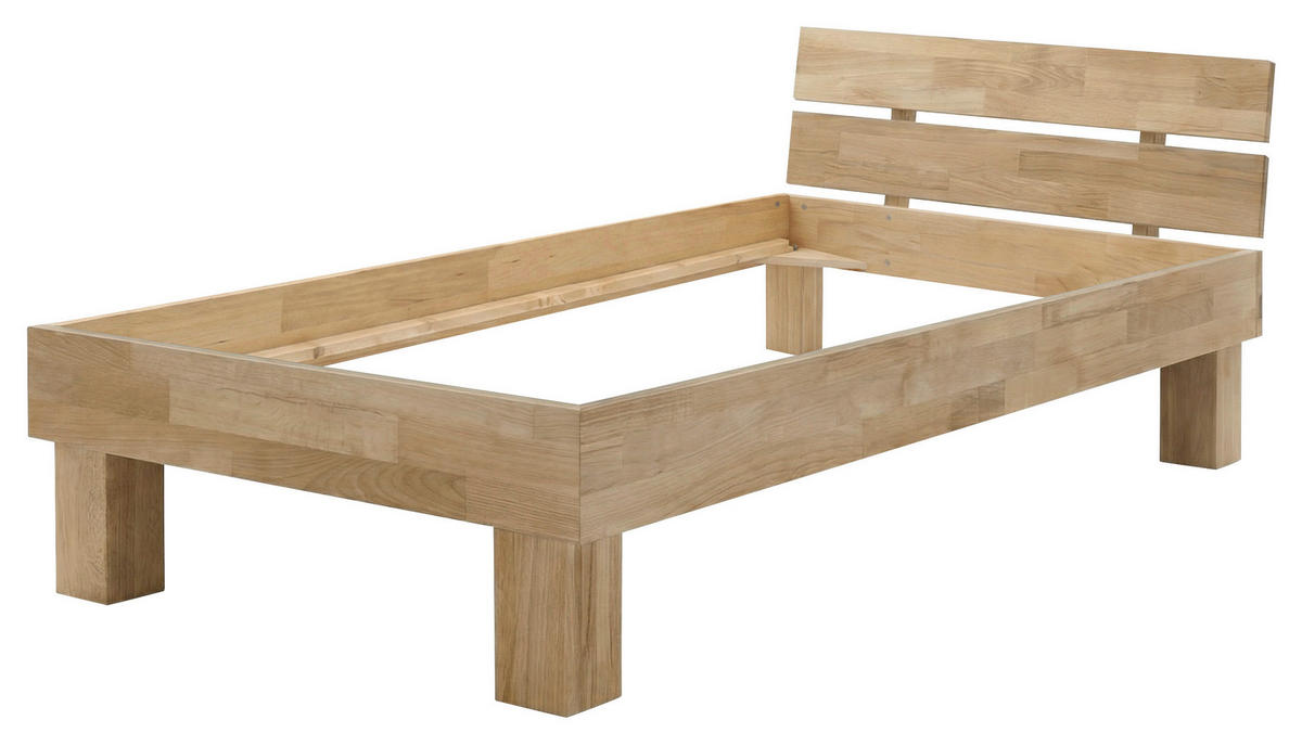 FUTONBETT 90/200 cm  in Buchefarben  - Buchefarben/Kernbuche, MODERN, Holz (90/200cm) - MID.YOU