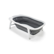 BABYBADEWANNE - Weiß/Grau, Basics, Kunststoff (80/47,5/23cm) - My Baby Lou