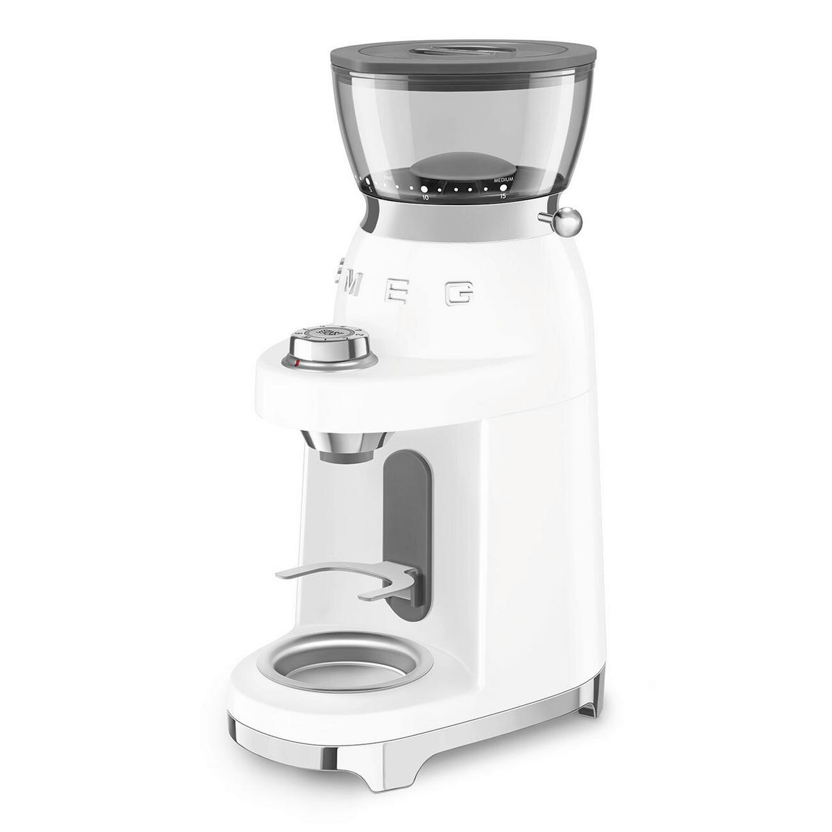 MLINČEK ZA KAVO  50`Style  15/35/22 cm                 - bela/visoki sijaj, Basics, kovina/umetna masa (15/35/22cm) - SMEG