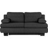 SCHLAFSOFA Webstoff Anthrazit  - Wengefarben/Anthrazit, KONVENTIONELL, Holz/Textil (203/94/100cm) - Novel