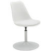 STUHL  in Eisen Webstoff Metall, Kunststoff, Textil matt  - Beige/Weiß, LIFESTYLE, Kunststoff/Textil (47.5/88/52cm) - MID.YOU