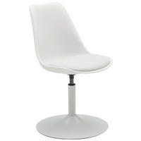 STUHL  in Eisen Webstoff Metall, Kunststoff, Textil matt  - Beige/Weiß, LIFESTYLE, Kunststoff/Textil (47.5/88/52cm) - MID.YOU