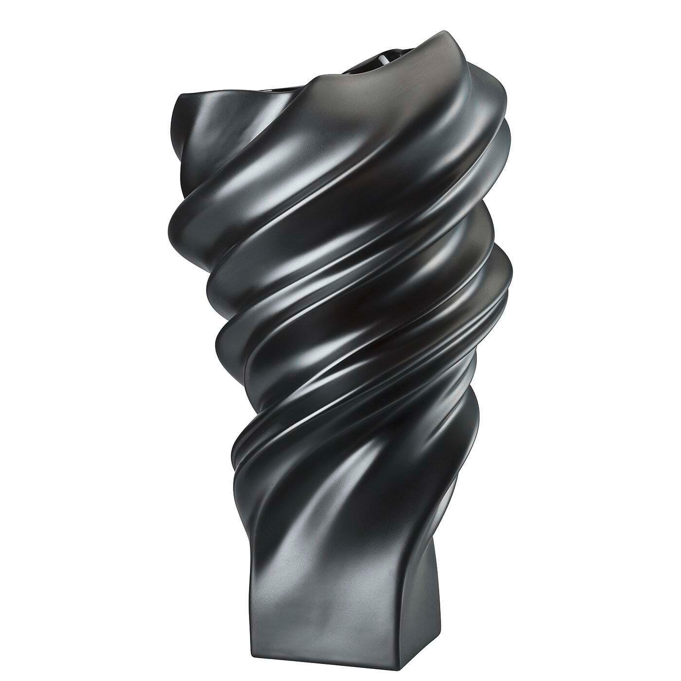VAZA   32/15/15 cm   keramika  - crna, Basics, keramika (32/15/15cm) - Rosenthal