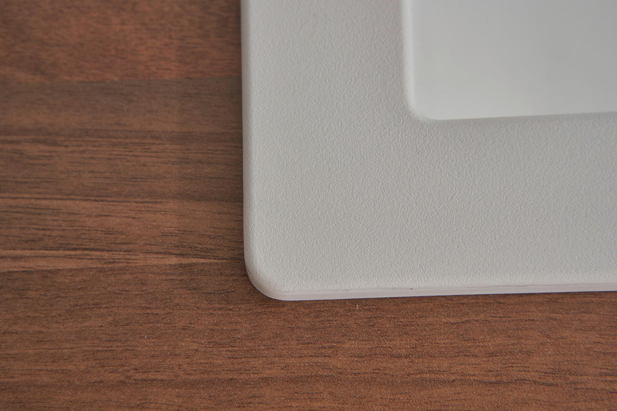 DISKHO 1712DENVER78X44W  - vit, Trend, glas/plast (78/17/43,5cm) - Respekta