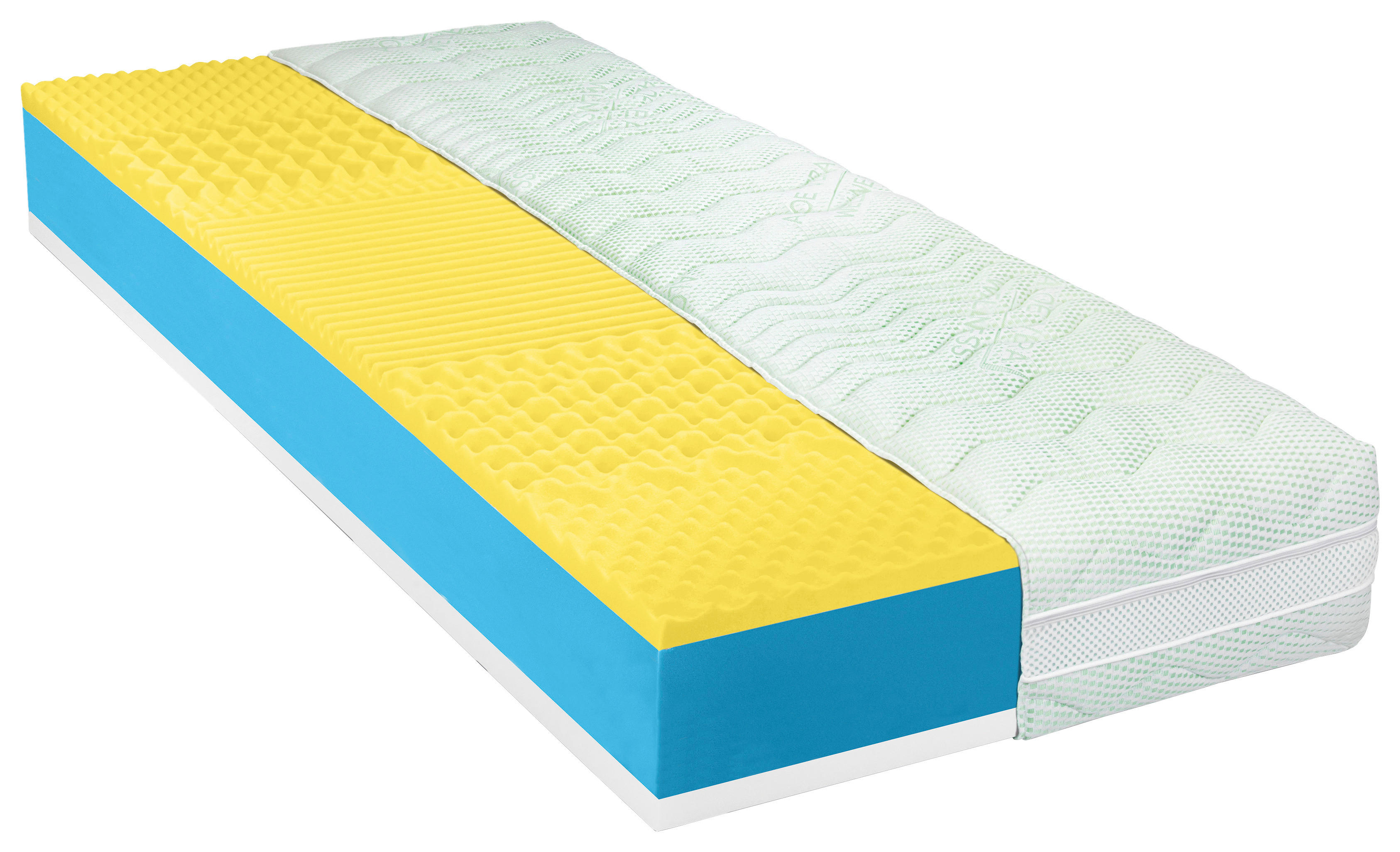 MATRACE, 140/200 cm - světle zelená, Basics, textil (140/200cm) - Sleeptex