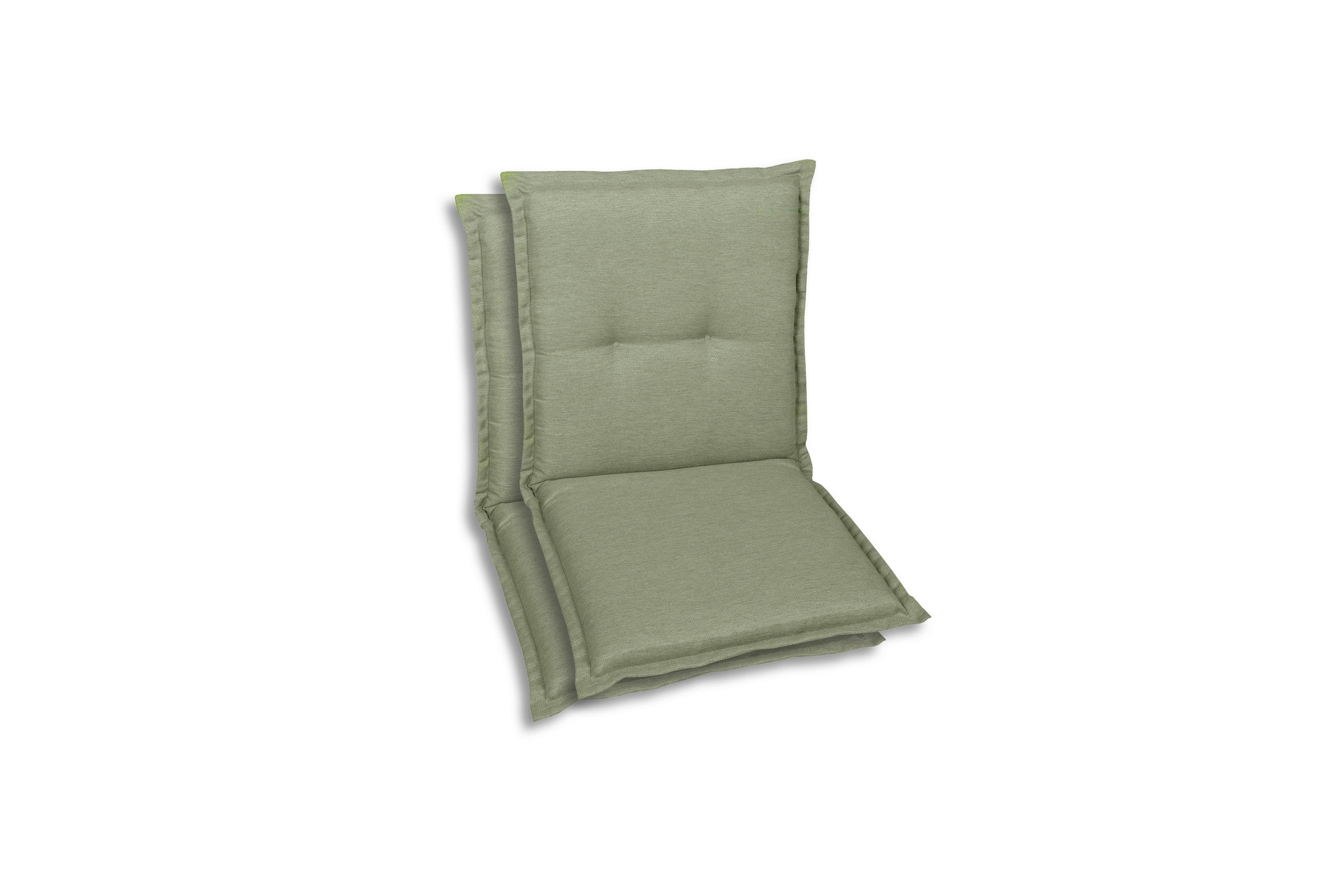 SESSELAUFLAGENSET in Hellgrün Uni  - Hellgrün, Basics, Textil (50/7/100cm)