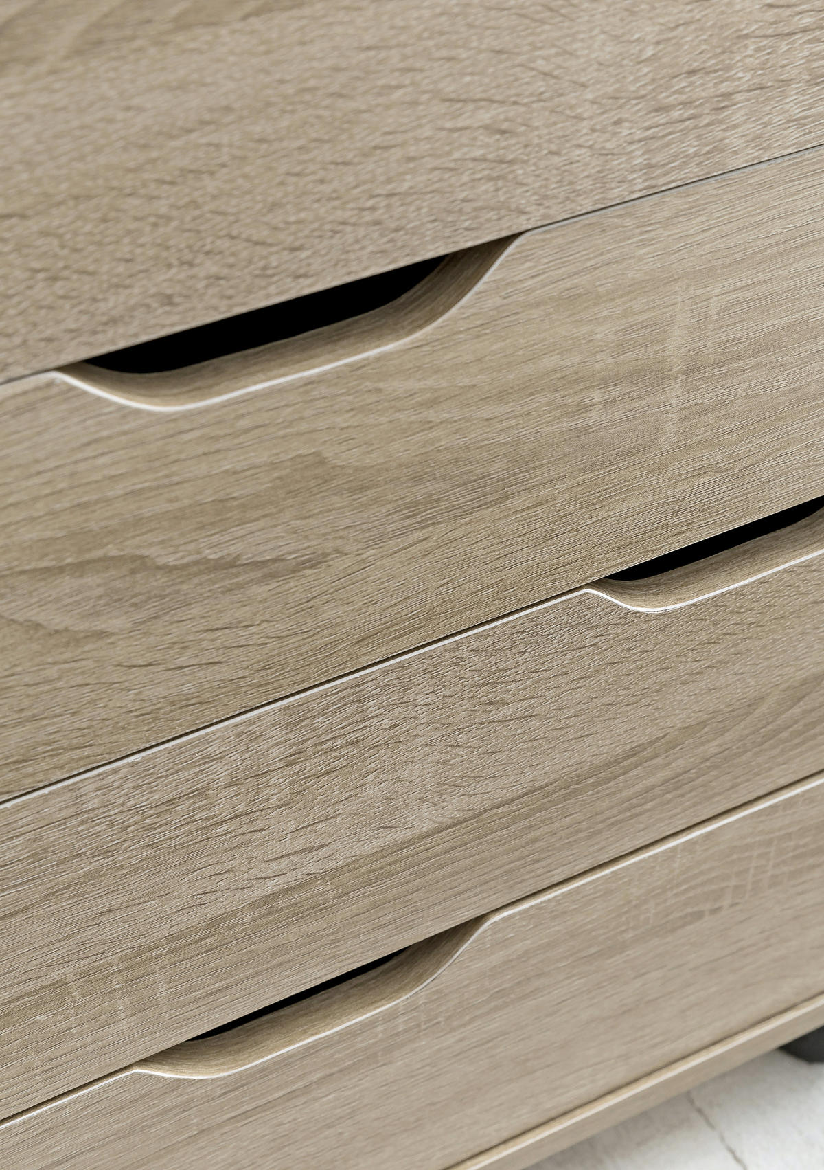 ROLLCONTAINER 40/60/40 cm  - Eichefarben, Modern, Holzwerkstoff/Kunststoff (40/60/40cm) - MID.YOU