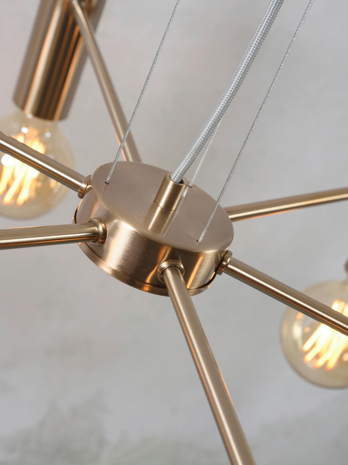 KRONLEUCHTER 68,5/20/68,5 cm   - Goldfarben, Design, Metall (68,5/20/68,5cm) - It's about Romi