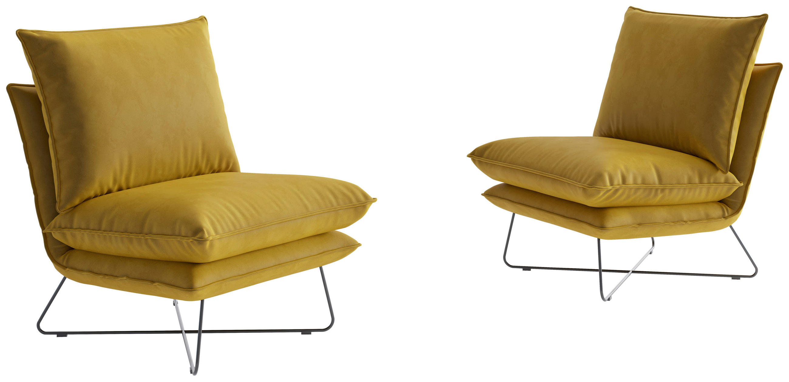 Livetastic KŘESLO 1 ks, textil, žlutá