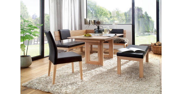 ESSTISCH in Holz 130(180)/90/76 cm - Buchefarben, Natur, Holz (130(180)/90/76cm) - Voleo