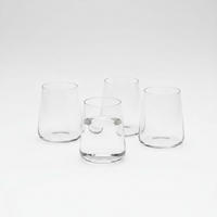 GLASSET Ava 4 delar  - klar, Basics, glas (9,5/11cm) - Van Well