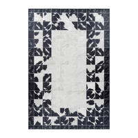 FLACHWEBETEPPICH 200/290 cm Fiesta Creme, Schwarz  - Creme/Schwarz, Design, Leder/Textil (200/290cm) - Novel