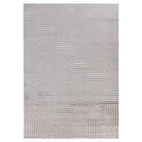 WEBTEPPICH 280/370 cm Sahara Silberfarben  - Silberfarben, Design, Textil (280/370cm) - Novel