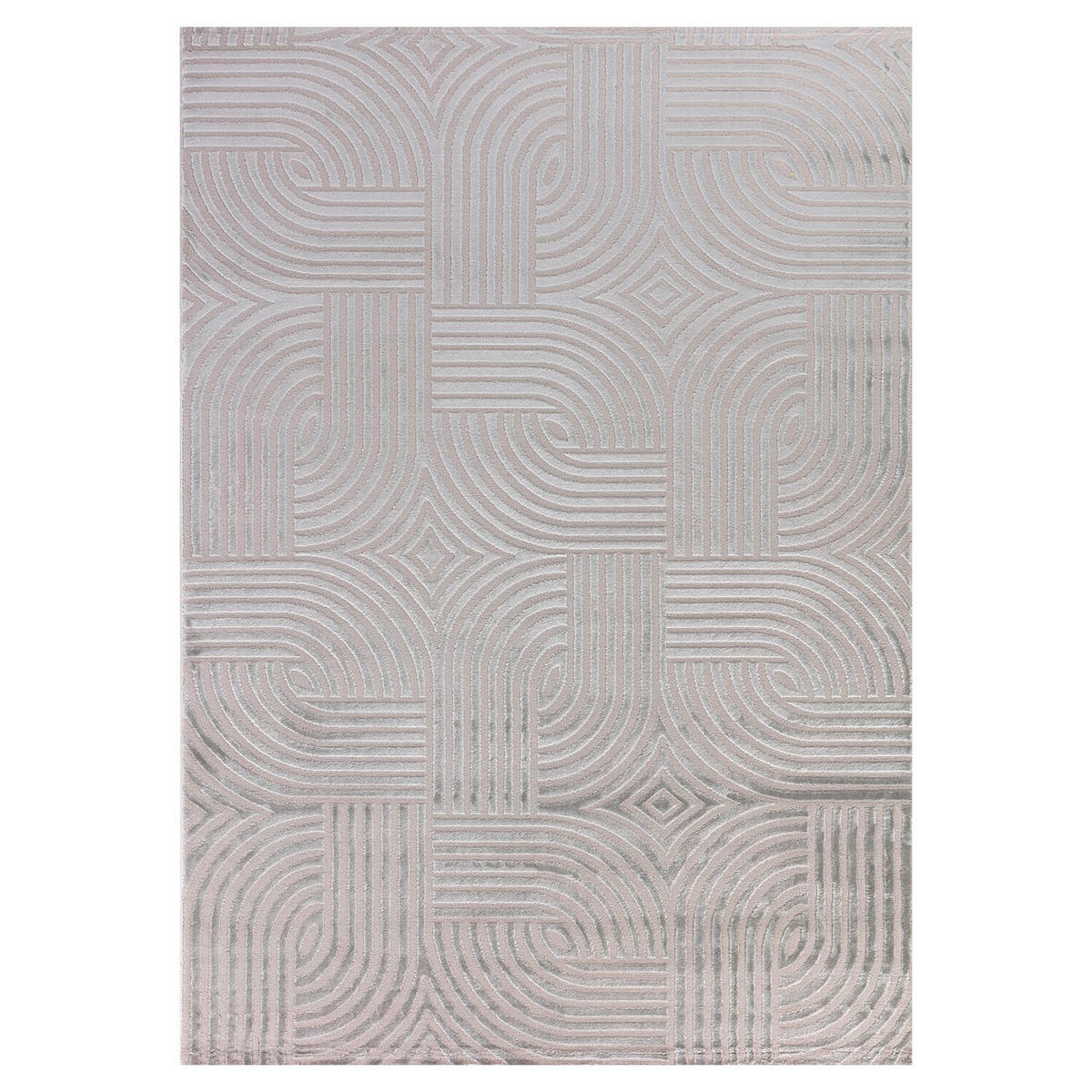 WEBTEPPICH 280/370 cm Sahara Silberfarben  - Silberfarben, Design, Textil (280/370cm) - Novel