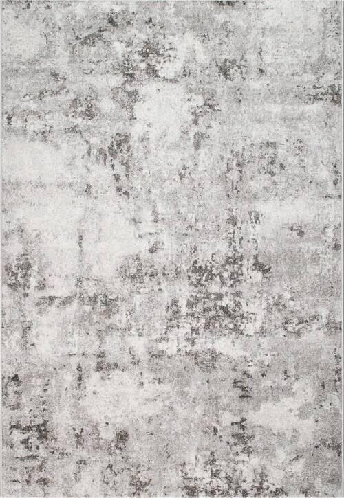 Novel Webteppich Sorrent Silber, Hellgrau, Dunkelgrau 67x140 cm