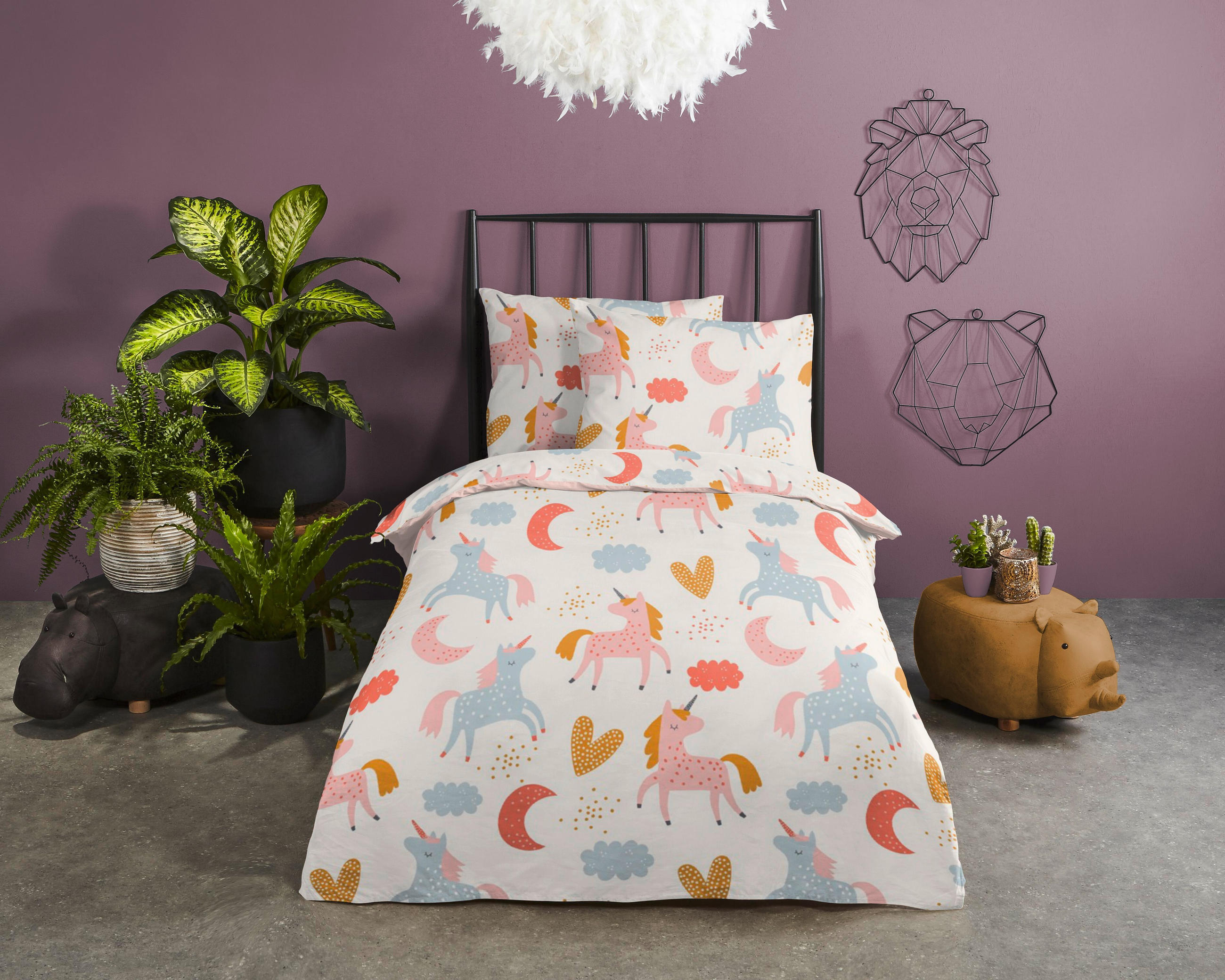 KINDERBETTWÄSCHE 120/150 cm  - Multicolor, Trend, Textil (120/150cm)