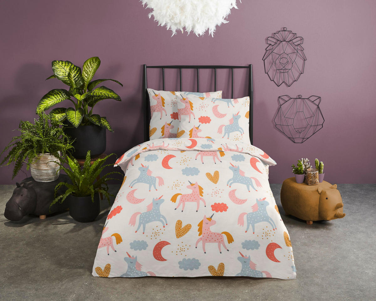 KINDERBETTWÄSCHE 120/150 cm  - Multicolor, Trend, Textil (120/150cm)
