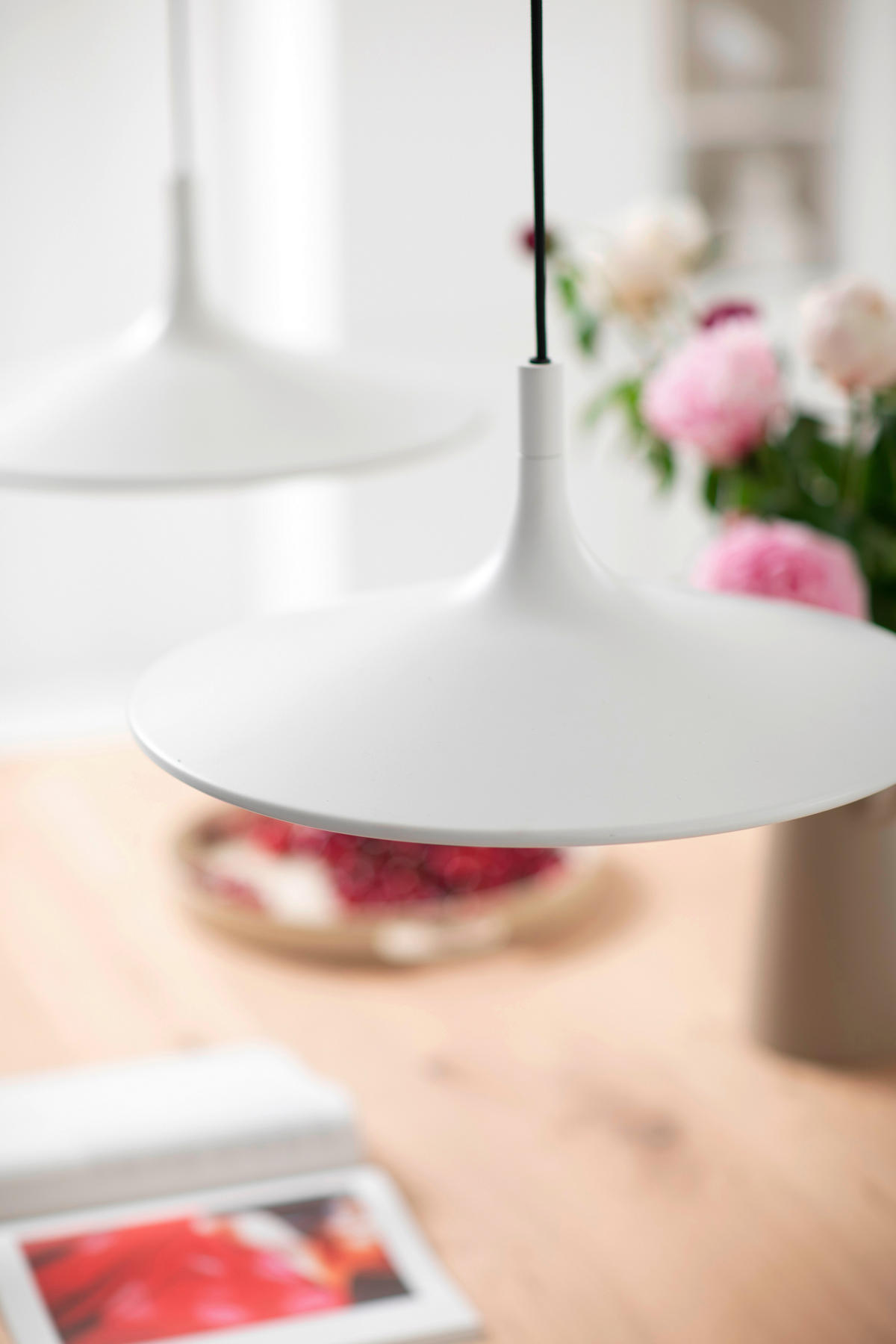 LED-HÄNGELEUCHTE 45/250 cm  - Weiß, Basics, Kunststoff (45/250cm) - Schöner Wohnen