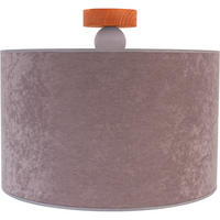 STROPNÉ SVIETIDLO, 40/35 cm  - sivá, Basics, drevo (40/35cm)