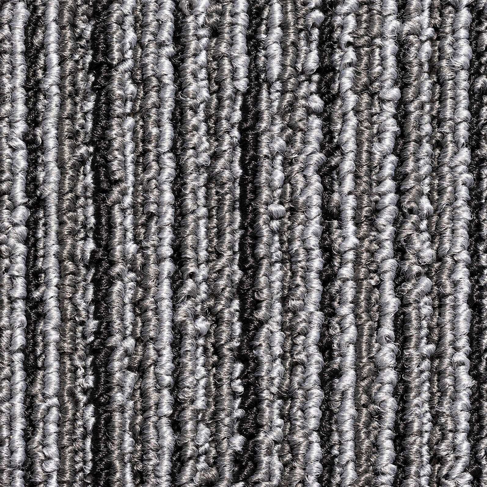 Teppichfliese Dunkelgrau Matrix 50x50cm Florhöhe 3mm