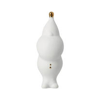 WEIHNACHTSMANN - Weiss, Basics, Keramik (3,8/3,5/5,5cm)