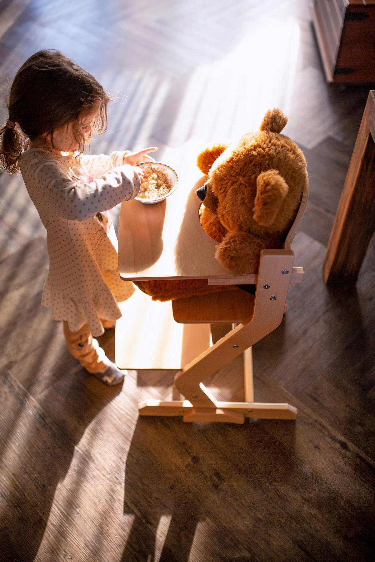 ESS- UND SPIELBRETT  - Buchefarben, Basics, Holz (41/40/2cm) - tiSsi