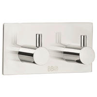 HAKEN  in Edelstahlfarben  - Edelstahlfarben, Basics, Metall (9/4,5/3cm) - Smedbo