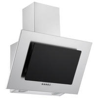 FLÄKTKÅPA CH2060SBM  - stålfärgad/svart, Trend, metall/glas (60/74,3-102,3/31,3cm) - Respekta