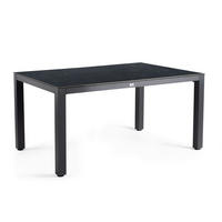 GARTENTISCH 180/100/75 cm Metall, Kunststoff Anthrazit, Graphitfarben rechteckig  - Anthrazit/Graphitfarben, Basics, Kunststoff/Metall (180/100/75cm) - Tierra Outdoor