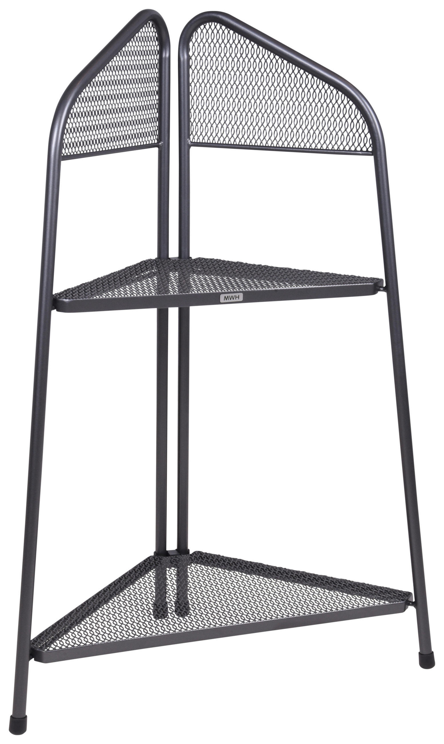 GARTENREGAL Metall  - Schwarz, MODERN, Metall (48/100/48cm) - Gardenson