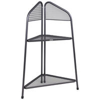 GARTENREGAL Metall  - Schwarz, MODERN, Metall (48/100/48cm) - Gardenson