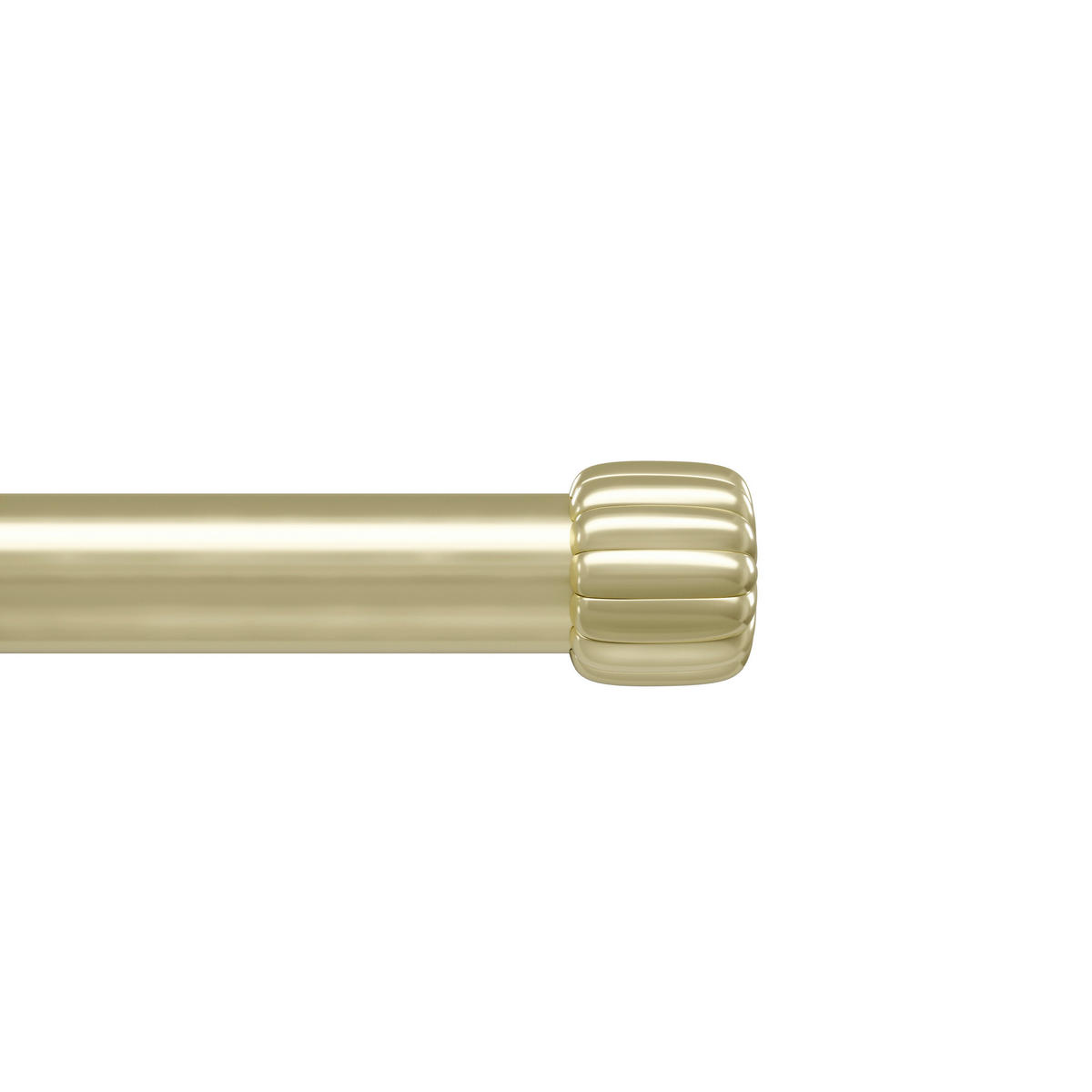 VORHANGSTANGENSET  168-305 cm  - Goldfarben, KONVENTIONELL, Kunststoff/Metall (168-305cm) - Umbra
