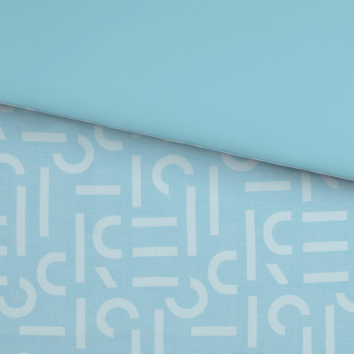 BETTWÄSCHE 2-teilig Esprit ScatterBig lime green Renforcé 140/200 cm  - Blau, Basics, Textil (140/200cm) - Esprit