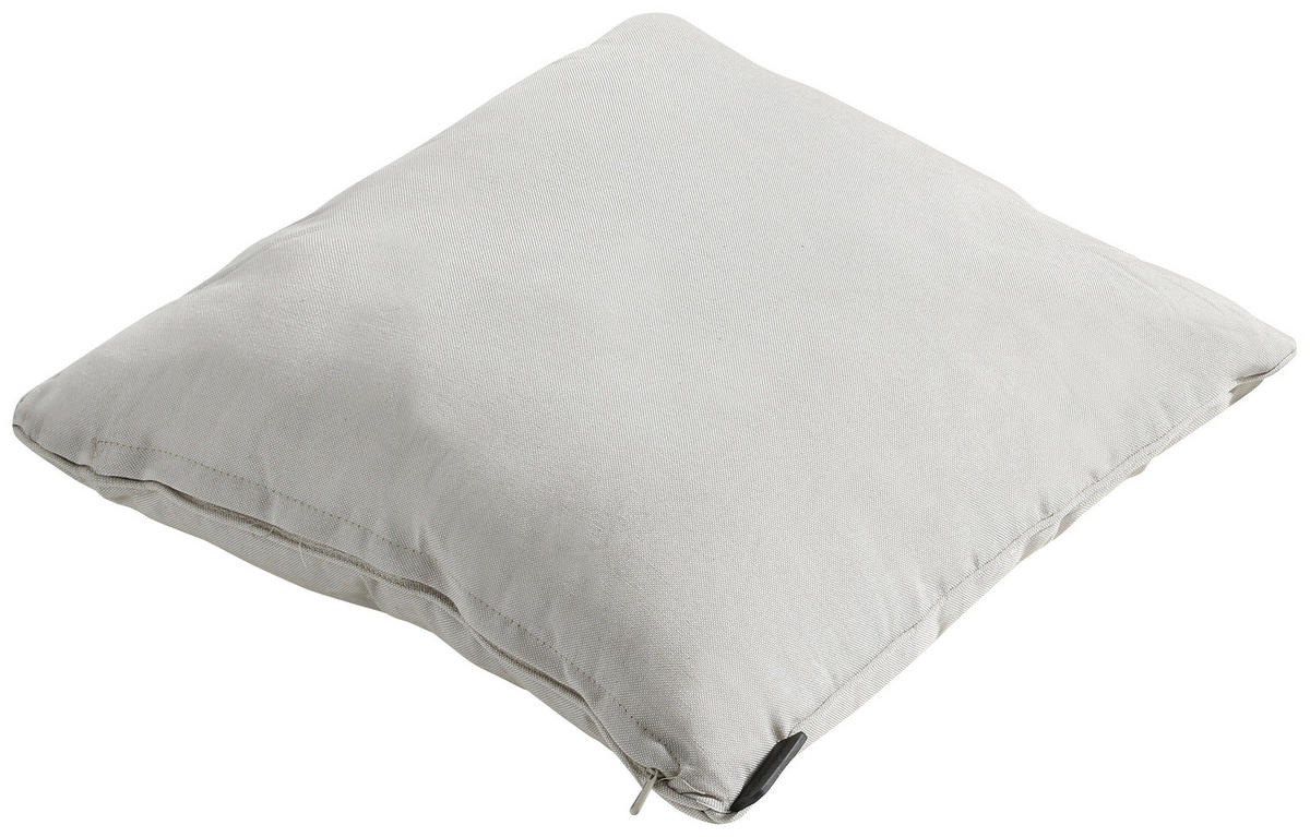ZIERKISSEN in Hellgrau 60/60 cm  - Hellgrau, Basics, Textil (60/60cm)