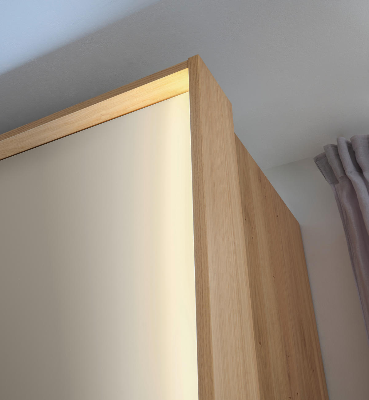 DREHTÜRENSCHRANK 249,6/229,4/59,5 cm,  in Eichefarben, Sandfarben, 5 Tür(en)  - Sandfarben/Eichefarben, Design, Holz/Holzwerkstoff (249,6/229,4/59,5cm) - Dieter Knoll