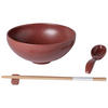 SCHÜSSELSET PACIFICA 3-teilig  - Dunkelrot, Basics, Keramik (19/8,2cm) - Costa Nova