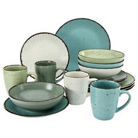 KOMBISERVICE FASHION Multicolor Fashion 16-teilig 4 Personen  - Multicolor, KONVENTIONELL, Keramik - Creatable