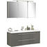 BADEZIMMER - Grau, Design, Holzwerkstoff (120cm) BADEZIMMER - Grau, Design, Holzwerkstoff (120cm)