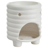 DUFTLAMPE 9/11 cm  - Weiß, Basics, Keramik (9/11cm)