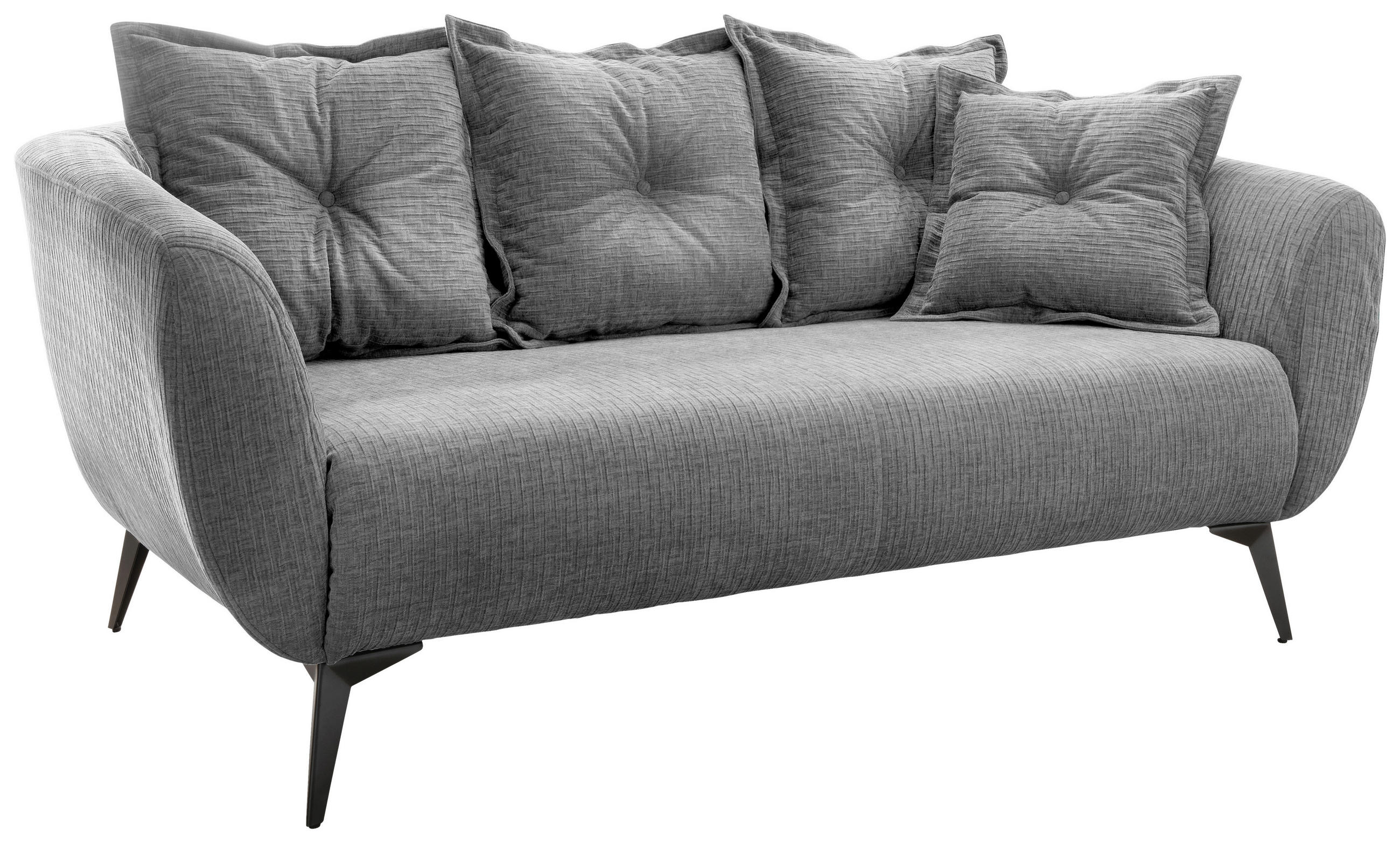Thumbnail - Livetastic 2,5-Sitzer, Grau, Textil, Füllung: Schaumstoff, 196x94x103 cm, Rücken echt, Armteil links, rechts, Wohnzimmer...